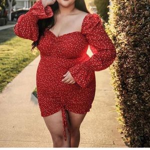 Miss Lola Curve “SPRING LOVE” dress 3x BNWT